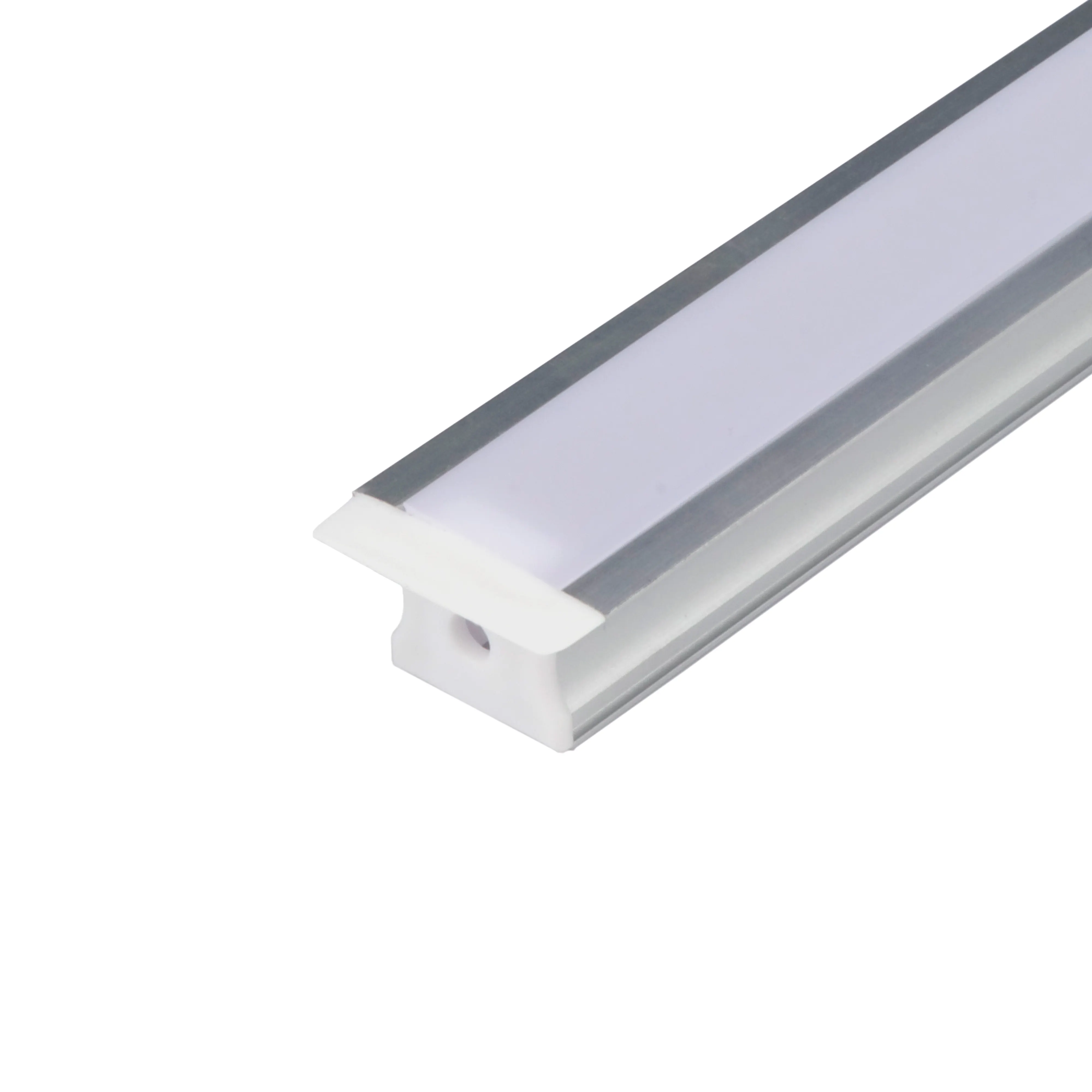 Nhà máy cung cấp nhôm Led hồ sơ ánh sáng lõm gắn LED dải hồ sơ ánh sáng kênh