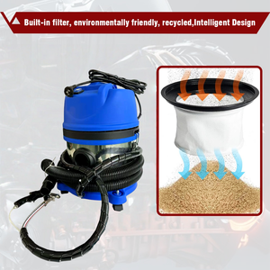 슈카스 S-122 110V/220V 월넛 블라스터 자동차 엔진 탈탄화 기계 차량 수리 도구 - Product Image 4