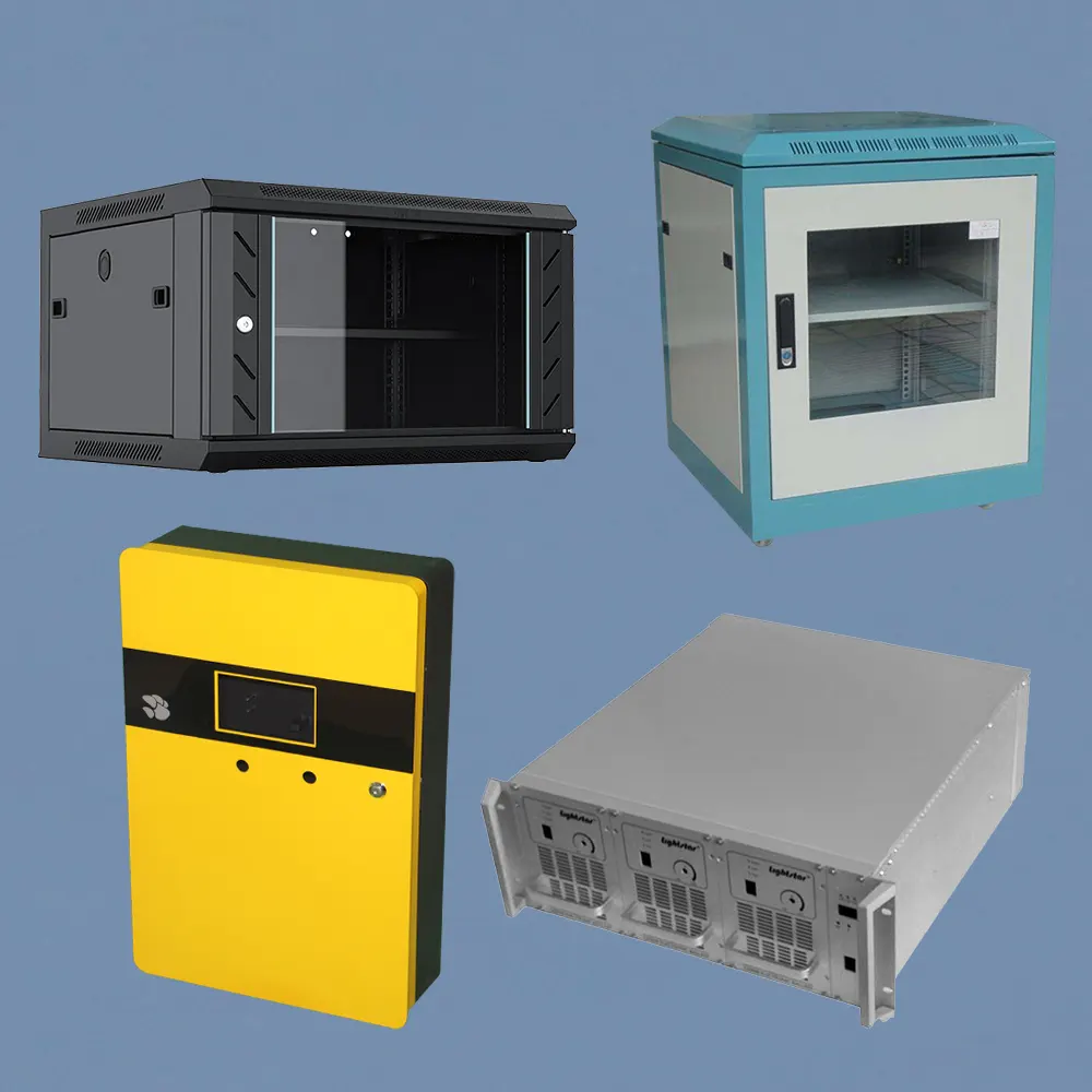 Benutzer definierte hochpräzise elektrische Gehäuse Klimaanlage Benutzer definierte Aluminium gehäuse Metall box
