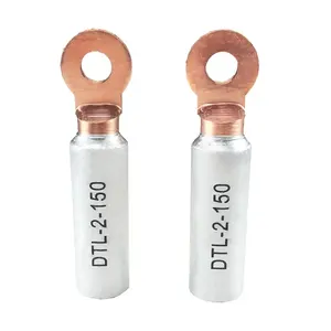 Chaer批发DTL 2-150铜铝材料端子冷压压接端子电缆接线片