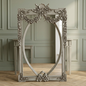 Antique Reproduction Mirror <b>Frame</b> French Style Wooden Accessories - Product Image 3