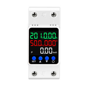 Однофазный защитный выключатель 2P с защитой от перенапряжения и перегрузки по току, с индикатором мощности, регулируемый, 40A/63A/80A, ODM/OEM - Product Image 5