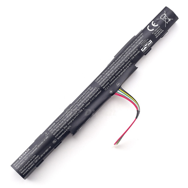 AS16A5K Rechargeable Li-Ion Laptop Battery 14.8V 2800mAh 41.4W 4CELL Black Made in China in Stock for Acer ASPIRE E5