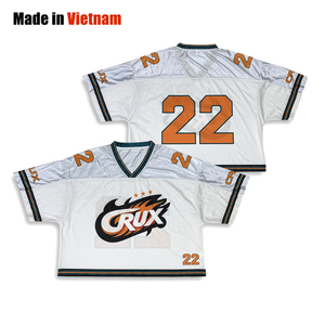 Fashion Custom <b>Plus</b> <b>Size</b> Unisex American Football Jersey Digital Print Design <b>Mesh</b> Breathable Quick Dry Anti-UV - Product Image 1