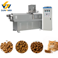 Machine automatique de fabrication d'aliments pour animaux de compagnie, extrudeuse d'aliments pour poissons, extrudeuse d'aliments pour chats, extrudeuse d'aliments pour chiens, extrudeuse de granulés d'aliments flottants pour poissons