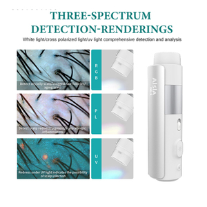 Espejo Inteligente con IA para Análisis del Cuero Cabelludo, Tratamiento Anticaída del Cabello, Detección de Folículos Capilares, No Invasivo, Enchufe Estadounidense - Product Image 4