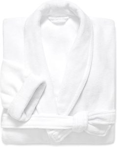 Peignoir <span class=keywords><strong>de</strong></span> bain en coton thermique <span class=keywords><strong>de</strong></span> <span class=keywords><strong>luxe</strong></span> Ultra doux et lavable en machine Peignoir en peluche turc unisexe avec fermeture à cordon - Product Image 1