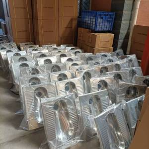 Inodoro de cacaídas sin borde de acero inoxidable 304 316 moderno al por mayor, OEM ODM, fácil de limpiar para uso en baños, bares, KTV y clubes - Product Image 6