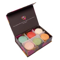 Boîte d'emballage personnalisée en papier pour macarons, gâteaux et biscuits, avec séparateurs, design attrayant et gratuit