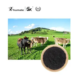 X-humate Aditivo para piensos de ganado lechero Humate de sodio 85% en polvo