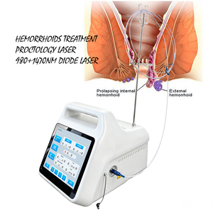 Máquina Láser Eficaz para Hemorroides, Equipo Médico de Corte Láser para Proctología de 980nm y 1470nm Utilizado por Proctólogos - Product Image 1