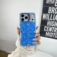 Nouvelle Coque de Téléphone Antichoc avec Nœud Papillon en Époxy et Support Appareil Photo pour SAM A27 5G A57 5G S25 PLUS S26 Ultra A36 5G