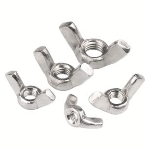 Écrou à bride hexagonale dentelée en acier inoxydable 304 DIN 6923 M3 M4 M5 M6 M8 M10X1.25 - Product Image 1
