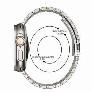 Bracelet de montre en titane élégant pour Apple Watch avec boucle pour LWatch SE 6 7 8 9 10 11 42 46 49 mm - Product Image 5
