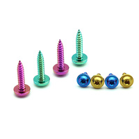 Screw Fasteners Low Price Wholesale Metric Titanium Alloy Torx Head Self-tapping Screws GR5 DIN Standard for Motorbike/Bicycle