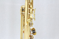 Sopranino Saxophone Brass Body Gold Lacquered Eb Tone Classic Japanese Style Sopranino Saxophone for Sale With Accessories