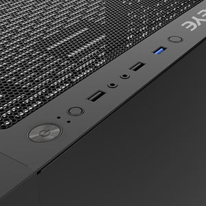 Boîtier de PC de jeu <span class=keywords><strong>ALSEYE</strong></span> avec conception à porte ouverte et support pour refroidisseur d'eau de 360 mm - Product Image 5