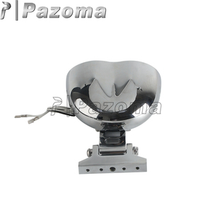 Motocicleta ET Cyclops doble faro estilo de onda suave para Harley Customs Honda Yamaha <span class=keywords><strong>Kawasaki</strong></span> Suzuki <span class=keywords><strong>Victory</strong></span> BMW Triumph - Product Image 2