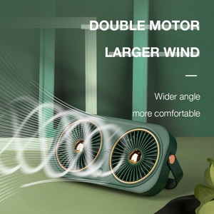 Best Selling Smart Home Appliances Mini Retro <b>Foldable</b> Fan Cooling Fan Lithium air Cooler - Product Image 5