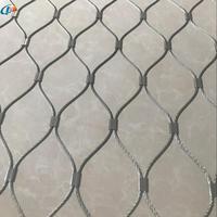Hot Sale Flexible SS Seil Mesh Kabel Drahtnetz Edelstahl Zoo Zaun Mesh Vogel Voliere nnetz zum Schutz