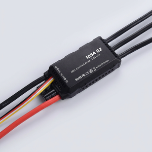 Controlador Electrónico de Velocidad (ESC) Mantis G2 105A de Alto Voltaje, Sin Escobillas, 8S Lipo, con SBEC, Compatible con CW/CCW, Programable por Aplicación, para Drones - Product Image 1