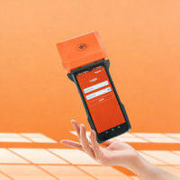 Sistema POS Portátil Android 14.0 con Impresora Térmica de 80 mm, NFC y Bluetooth para Servicios de Alimentación, Estacionamiento y Soluciones de Boletería