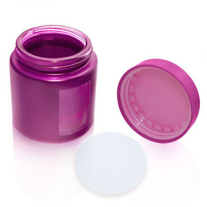 Tamper Proof pink Tailor Made 90 180 200 250ml Child Resistant Window Glass Jar Gummies Airtight <b>Flower</b> Herb Glass Container - Product Image 5