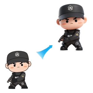ตุ๊กตาการ์ตูน PVC แบบกำหนดเองใหม่ กล่องสุ่มฟิกเกอร์ 3 มิติ พร้อมสีและดีไซน์แบบกำหนดเอง รุ่น Q สำหรับทุกเพศ - Product Image 3