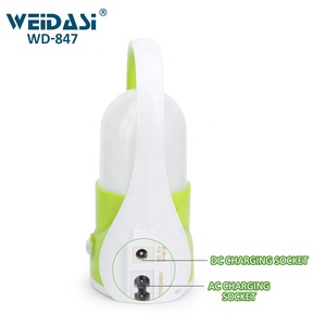<span class=keywords><strong>La</strong></span> lanterne rechargeable extérieure légère de lumière solaire de lampe de conception d'OEM a mené pour camper - Product Image 2