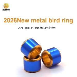 GESHIFENG <span class=keywords><strong>GSF</strong></span>-ABR-SC 1212-6S Ecologisch verantwoorde volwassen duivenring 2024 Nieuwe stijl 4mm 9mm Aluminium metalen gesloten <span class=keywords><strong>ring</strong></span> voor wedstrijduiven - Product Image 4