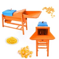 Meilleures ventes Prix usine Décortiqueuse de maïs à une rangée Mini-récolteuse de maïs avec éplucheurs Chine