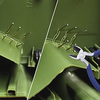 Kit d'outils de réparation d'équipement lourd 60W Outils et équipement de réparation d'électronique à main en plastique