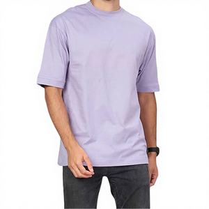Camiseta Extra Grande de Alta Calidad para Hombre, Logotipo Personalizado, Marca Privada, 220 Gramos, Diseño Sólido en Blanco, Transpirable, de Secado Rápido - Product Image 3