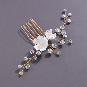 ชุดเครื่องประดับ<span class=keywords><strong>ผม</strong></span><span class=keywords><strong>งาน</strong></span>แฮนด์เมดสไตล์วินเทจ ชุบทอง ทำจากโลหะผสม เหมาะสำหรับเจ้าสาว <span class=keywords><strong>งาน</strong></span>แต่ง<span class=keywords><strong>งาน</strong></span> <span class=keywords><strong>งาน</strong></span>หมั้น <span class=keywords><strong>งาน</strong></span>พรอม และโอกาสพิเศษ - Product Image 6