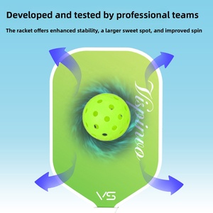 Pala de Pickleball de <span class=keywords><strong>Fibra</strong></span> de Carbono T700 de 16 mm de Grosor, Superficie Esmerilada, Prensada en Caliente, Estándar USAPA, Pala Profesional para Torneos - Product Image 2