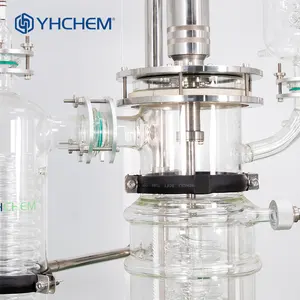 Short Range Molecular Distillation System High Borosilicate 3.3 Glass Molecular Distillation Equipment