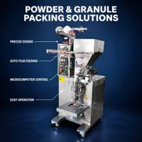 Machine d'emballage verticale électrique automatique haute précision pour pâtes liquides en plastique
