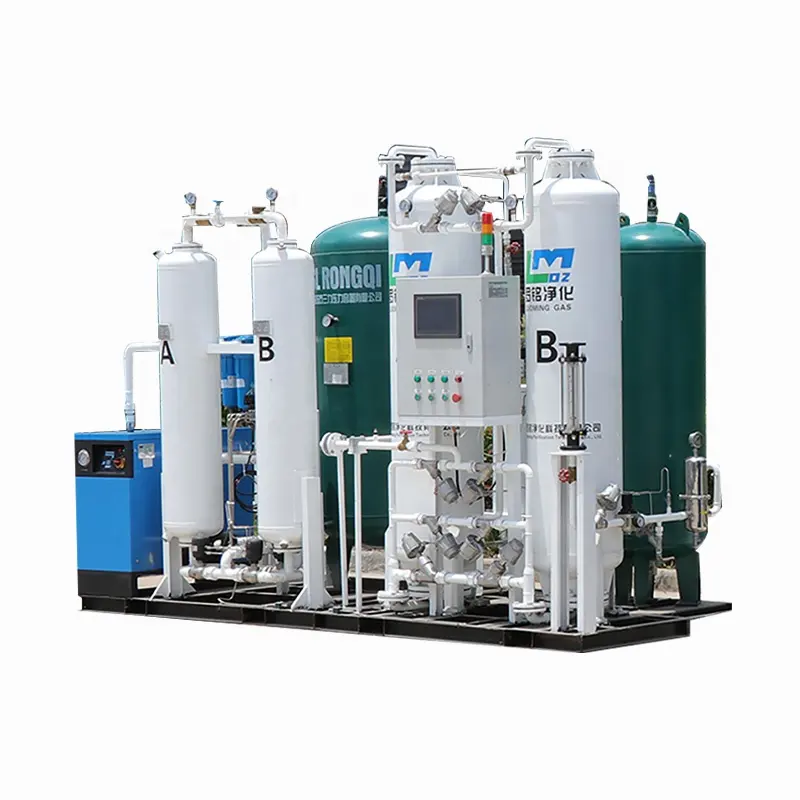 PSA otomatik oksijen jeneratörü O2 konsantratörü ve ozon jeneratörü yağ gaz arıtma tesisi satılık