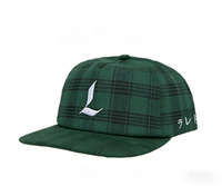 Gorra de Béisbol Personalizada de 6 Paneles, Tela a Cuadros Vintage, Logotipo Bordado en 3D, Estilo Urbano Unisex, Gorra Tipo Dad Hat, Venta al Por Mayor