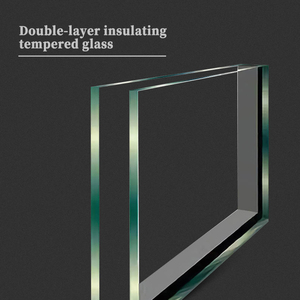 Ouragan Double verre isolation phonique ouverture horizontale vers l'intérieur tempête fenêtre à battant <span class=keywords><strong>en</strong></span> aluminium extérieur - Product Image 6