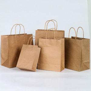 Bolsa de Papel Kraft Reutilizable para Envasado de Alimentos, con Logotipo Personalizado, Calidad Garantizada por el Fabricante - Product Image 2