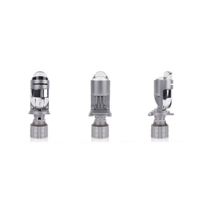 Phare de voiture M01X H4 bicolore avec lentille œil de poisson, phare LED de moto à faisceau puissant - Product Image 2