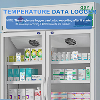 Registrador de Temperatura TempU02 de Un Solo Uso, 60 Días/90 Días, Sensor de Temperatura USB, Registrador de Datos de Temperatura Desechable