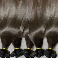 Vente en gros d'usine, cheveux humains vierges cambodgiens alignés sur les cuticules, double trame, cheveux vierges vietnamiens