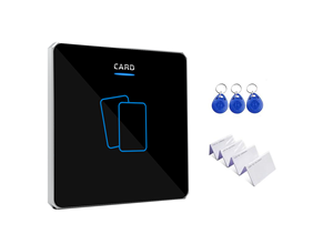 Lector de tarjetas RFID ultrafino de Metal de 6,5mm, lector de proximidad de Control de acceso inteligente sin contacto de 13,56 MHz con lector de tarjetas de teclado - Product Image 2