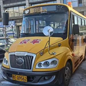 Autobús escolar de segunda mano, autobús Yutong usado, 19 asientos, RHD, LHD, en venta