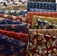 Vente en gros de drap de lit imprimé en tissu polyester 100% tissu imprimé à la brosse tissu imprimé dispersé