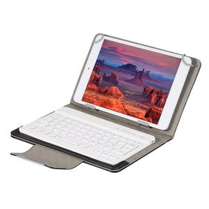 Clavier sans fil bon marché 2026, clavier de téléphone portable, étui de protection avec couvercle magnétique pour tablette PC de 10,1 pouces, tablette - Product Image 1