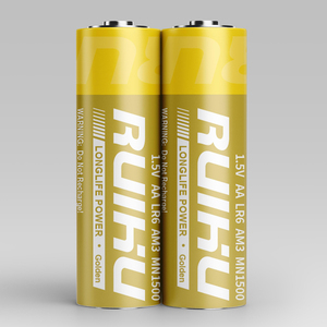 แบตเตอรี่ Ruizhi อัลคาไลน์ซุปเปอร์1.5V LR6 AM3 <span class=keywords><strong>MN1500</strong></span>แห้งแบตเตอรี่ AA พร้อมบริการ OEM - Product Image 3