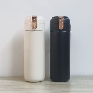 Venta al por mayor 420ml gimnasio personalizado inteligente Led caliente y frío deportes de acero inoxidable reutilizable botella de agua logotipo con pantalla de temperatura - Product Image 2